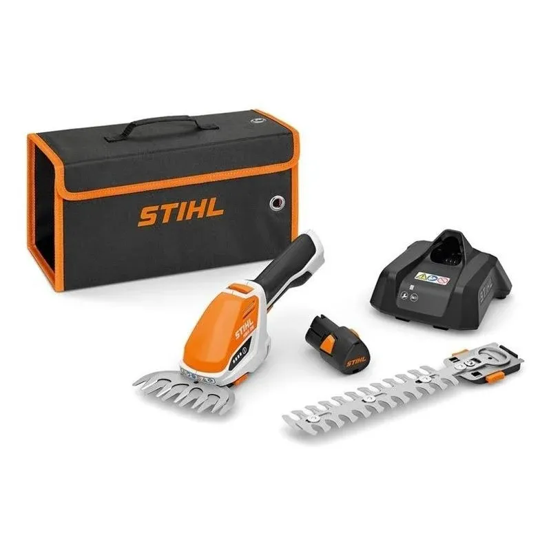 Stihl HSA 26 - Forbici per arbusti a batteria con AS2 e AL1, Orange / White