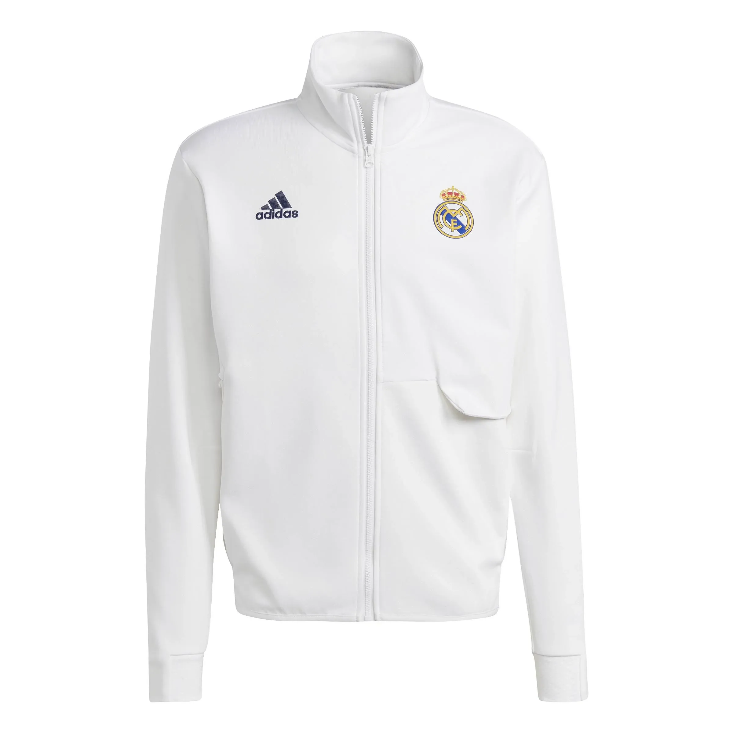 2023-2024 Real Madrid Anthem Jacket (White)