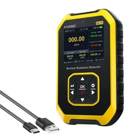 Geiger Counter Nuclear Radiation Detector - Radiation Dosimeter with LCD Display