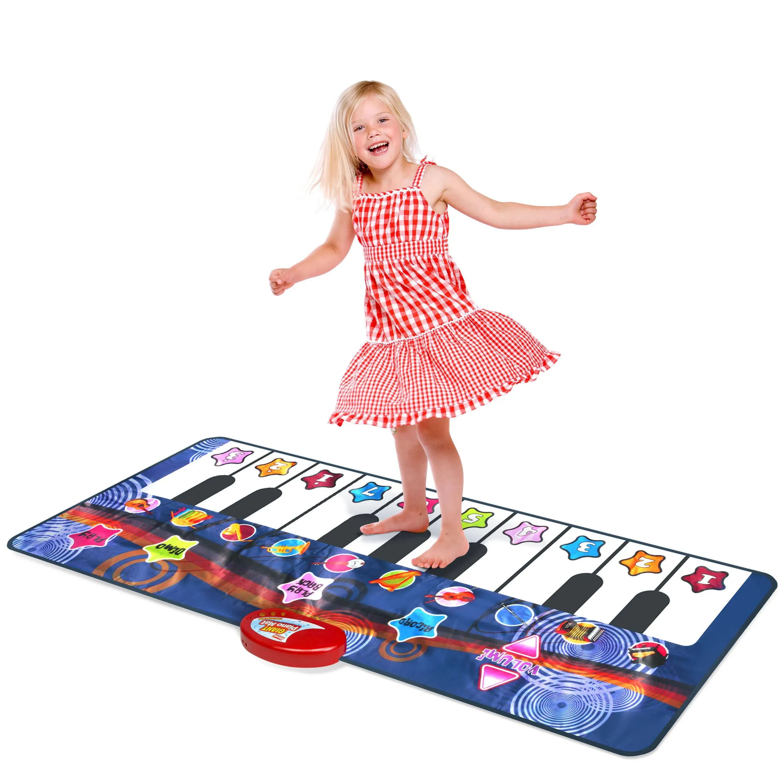 Durable Piano Dance Mat Giant Floor Piano Mat For Kids And Toddlers Step On Pian