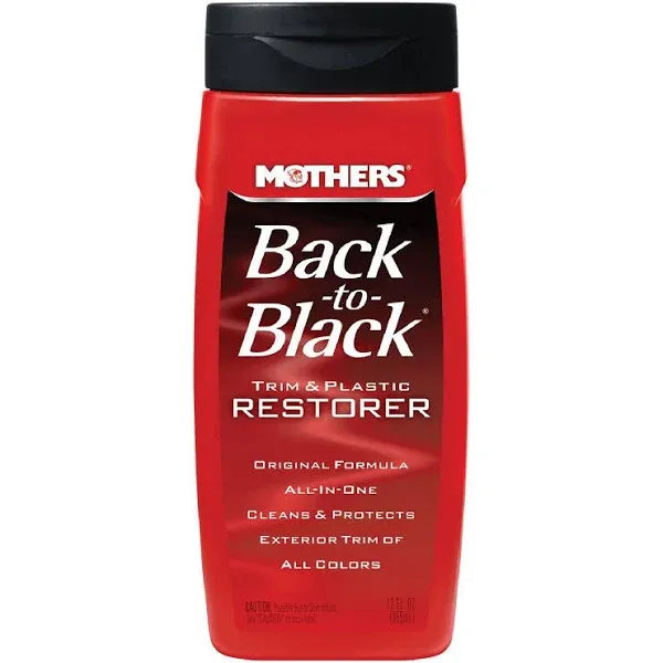 Mothers 06110 Back-to-Black Trim &amp; Plastic Restorer 