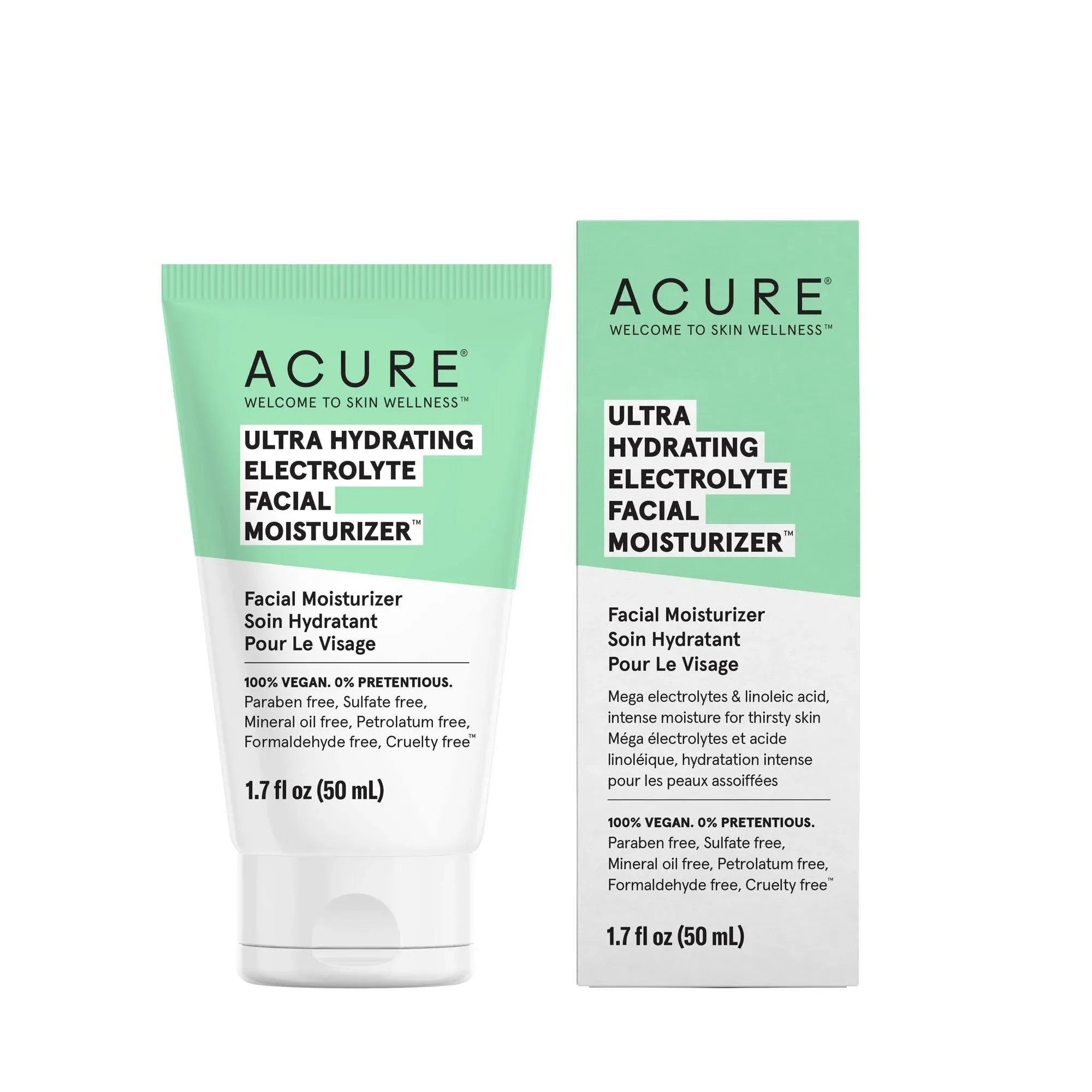 Acure
           Ultra Hydrating Electrolyte Facial Moisturizer -- 1.7 fl oz
        
        
        
        
        
          
          SKU #: 813424023605
          
            Shipping Weight:
              0.16 lb