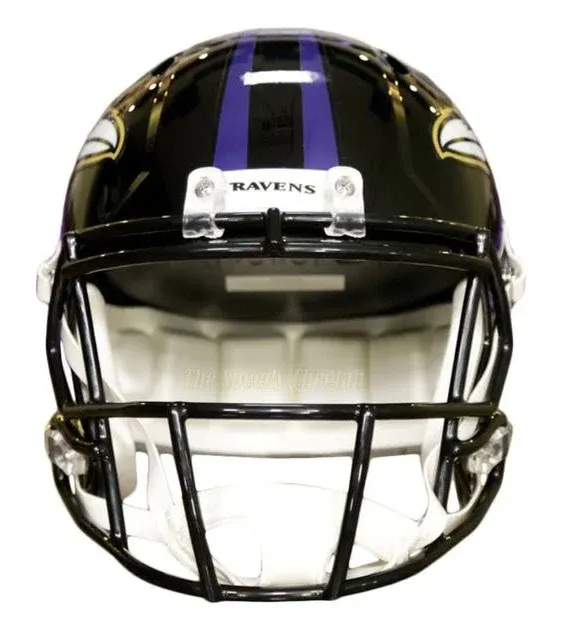 Baltimore Ravens Full Size Speed Replica Football Helmet - NFL.