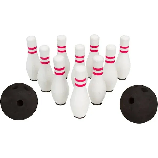 Trademark Innovations 12-Piece Foam Bowling Set - 10 Pins & 2 Balls