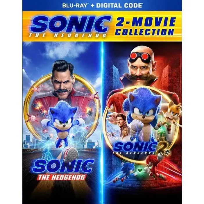 Sonic the Hedgehog: 2-Movie Collection [Includes Digital Copy] [Blu-ray]