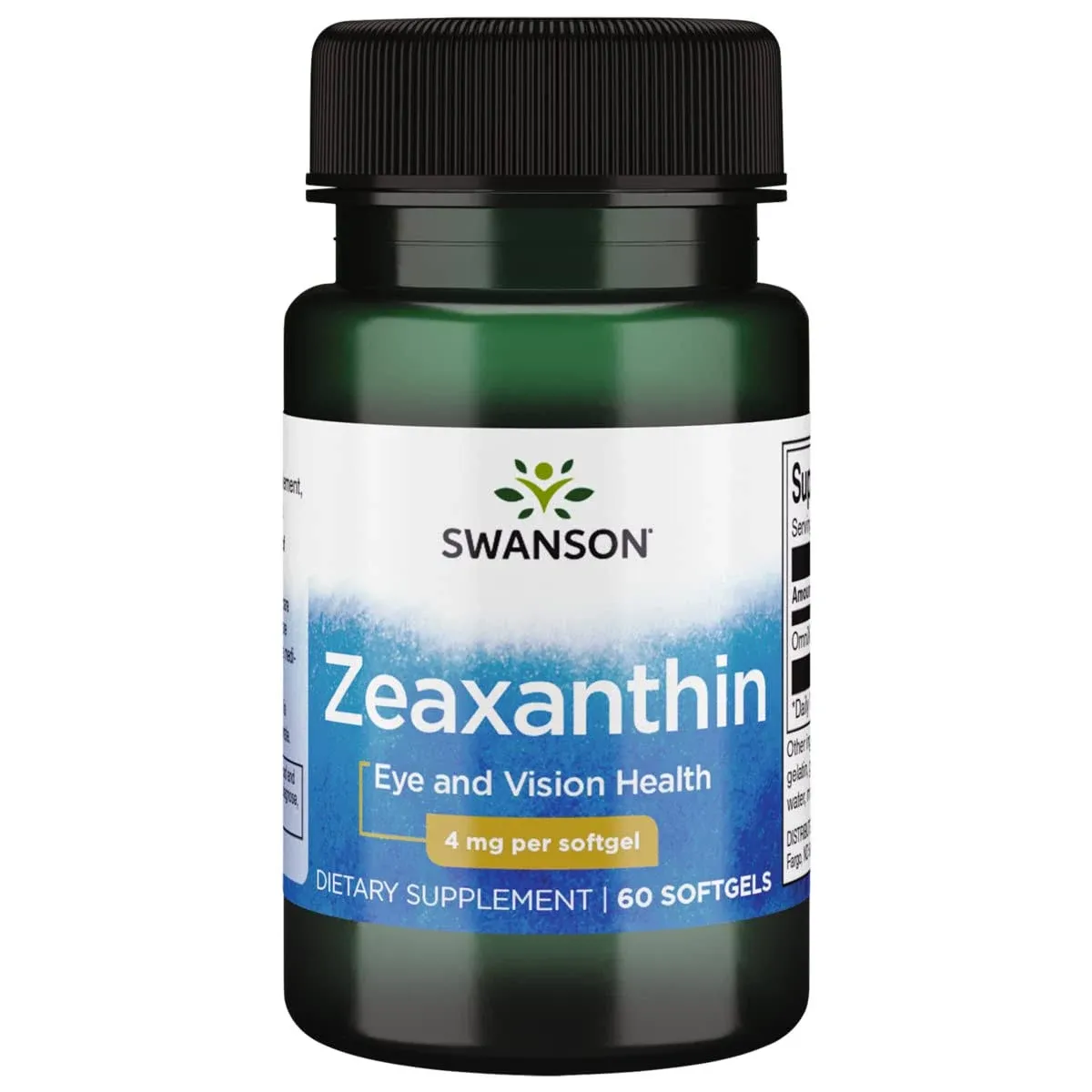 Swanson Zeaxanthin 4 mg 60 Softgels