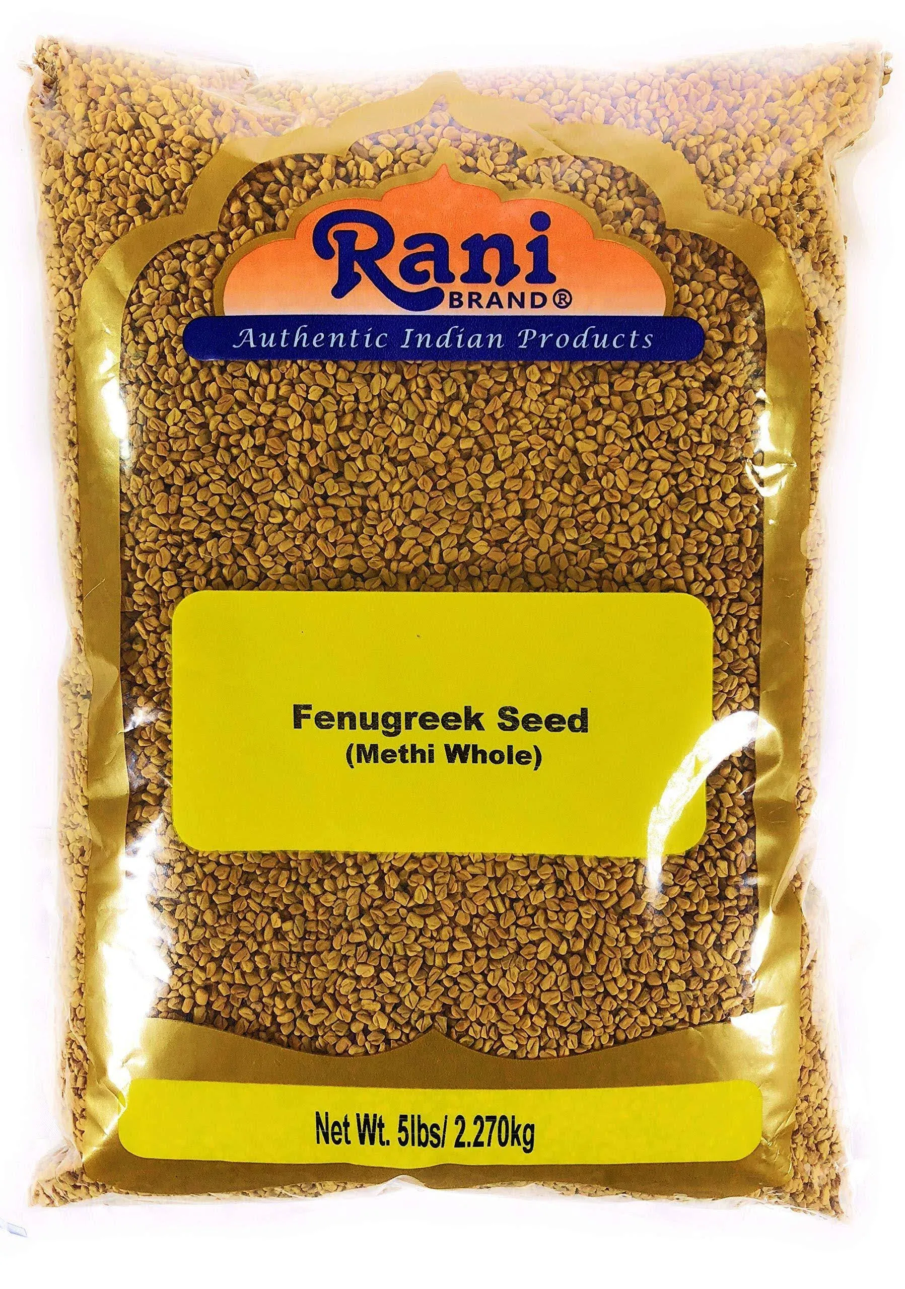 Rani Fenugreek (Methi) Seeds Whole 5lbs (80oz) Bulk