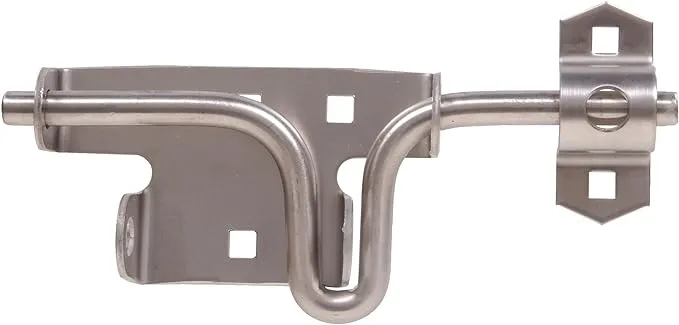 Hillman Slide Action Gate Latch, Stainless Steel