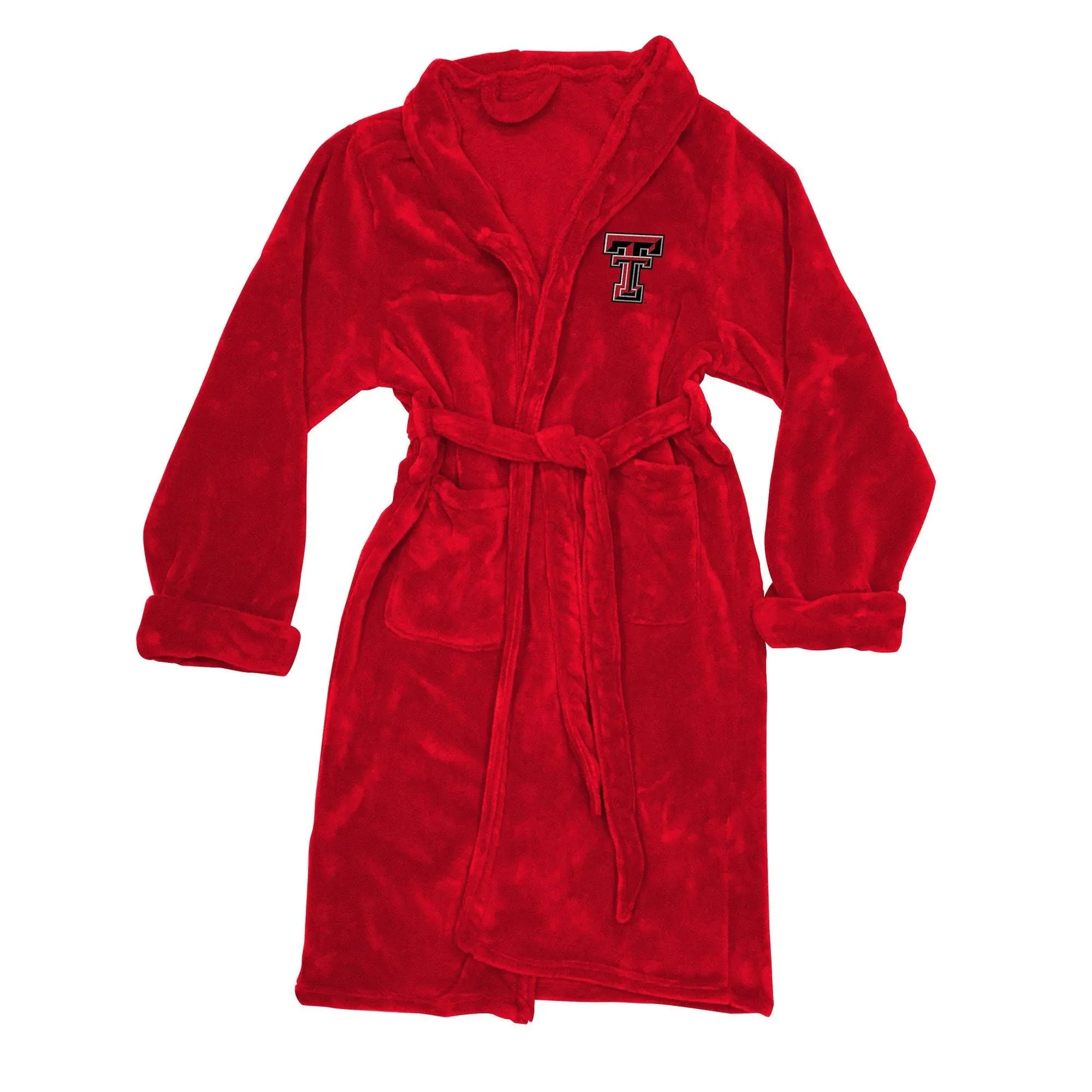 Officially Licensed NCAA Men's L/XL Bathrobe - Texas Tech