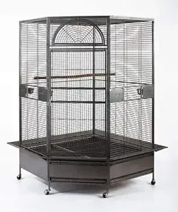 Seny Parrot Escape Jumbo Corner Bird Cage Aviary