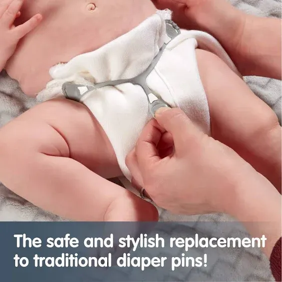 Snappi Cloth Diaper Fasteners Replaces Diaper Pins