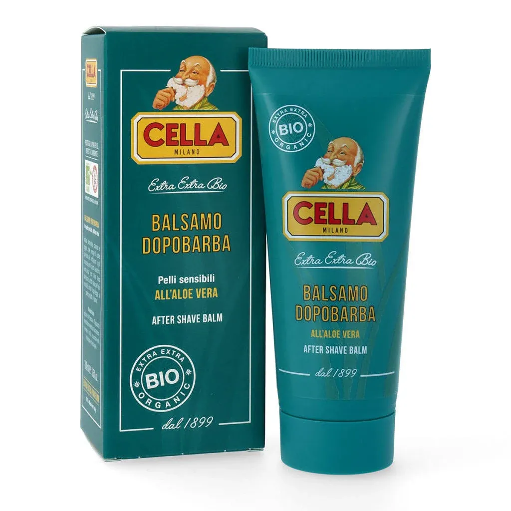 Cella Organic Aloe Vera After Shave Balm 3.4 oz