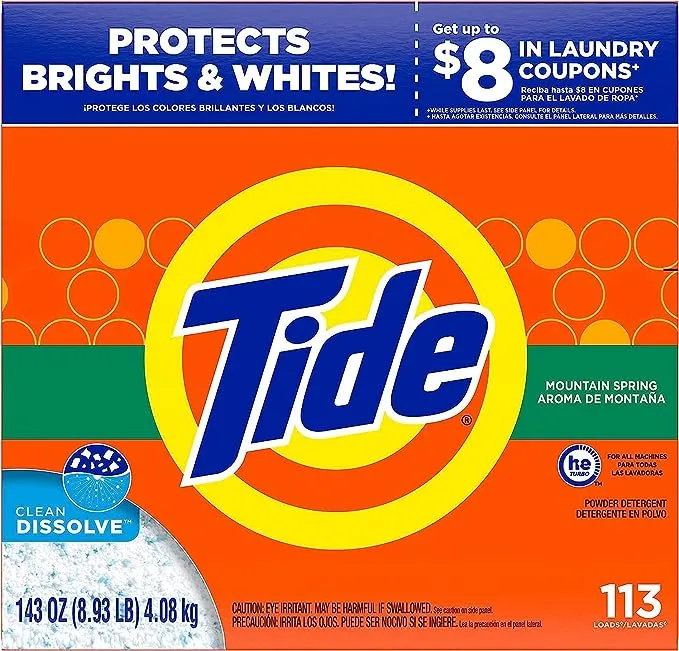 Tide Laundry Detergent Powder