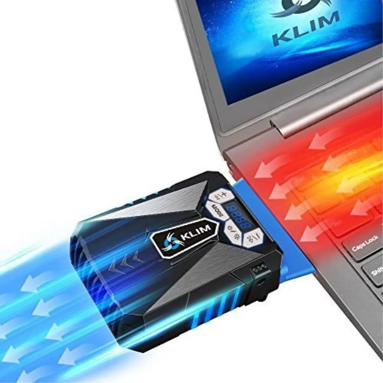 Klim - Innovative Cooling Design - Gaming Laptop Cooler - High Performance Fan -