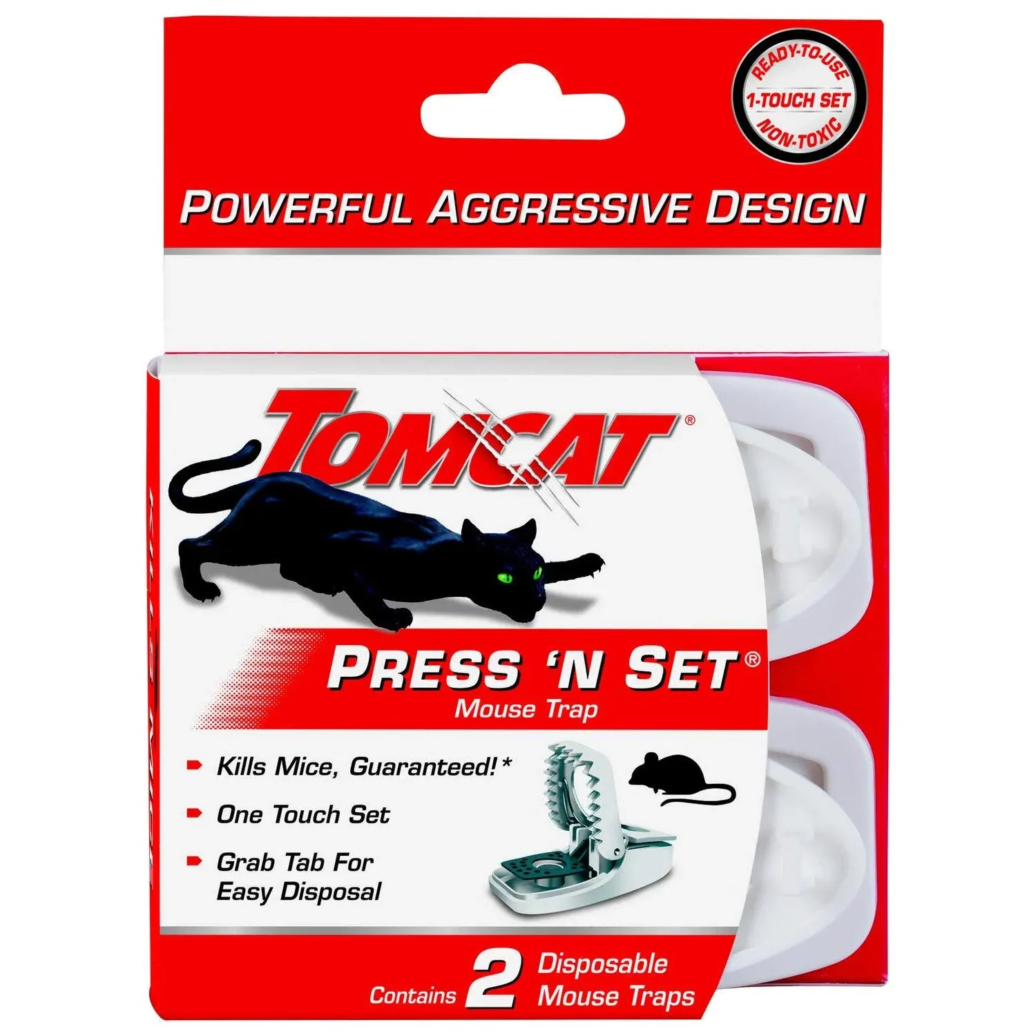 Tomcat Press 'N Set Mouse Trap