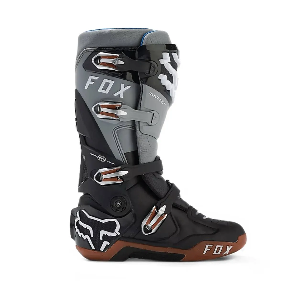 Fox Racing Instinct Boots Black/Grey 10.5