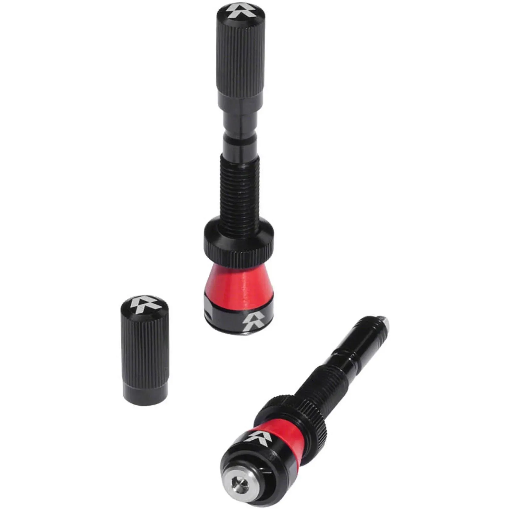 Reserve Wheels Fillmore Tubeless Valves - 70mm, Pair (Black)