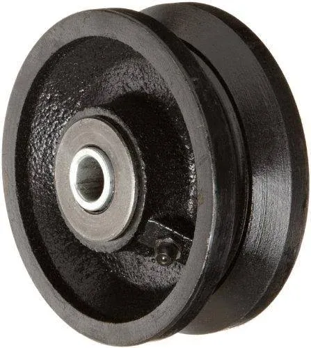 V-Groove Track Wheel, 4x1.5"