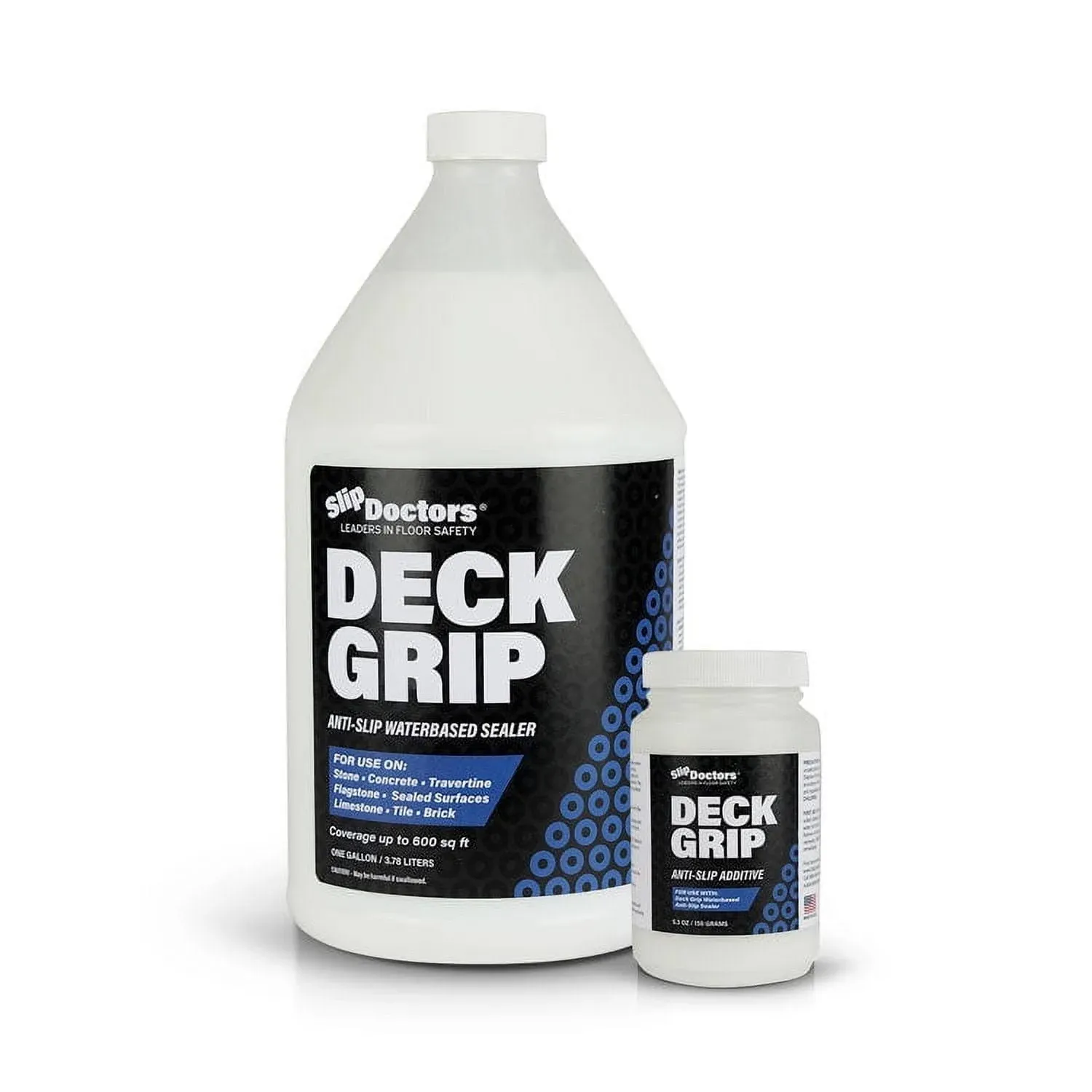 Deck Grip Non-Slip Sealer Clear Barefoot-Friendly Anti-Slip Coating Gallon