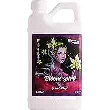 Nutriling Bloom Spirit 0-5-4 Liquid Fertilizer - Provides Phosphorus, Potassium, Magnesium, and Sulfur. Ideal for Soil, Hydroponic, Aero, Coco Coir Indoor and Outdoor Garden Nutrients. 32 Ounces