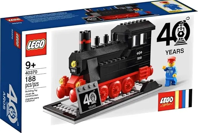 Lego Trains 40th Anniversary 40370 New with Box