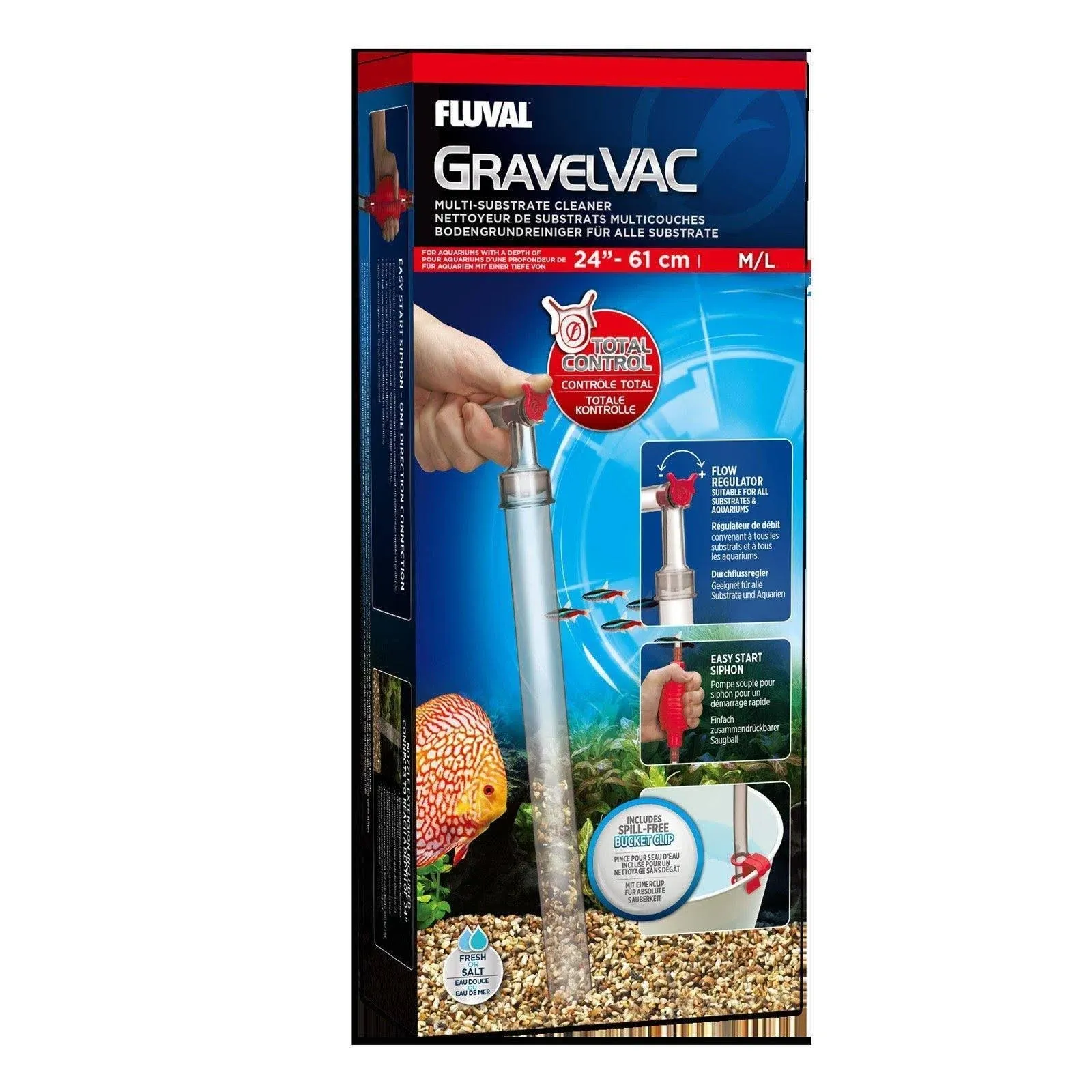 Fluval Gravel Vac Multi-Substrate Cleaner