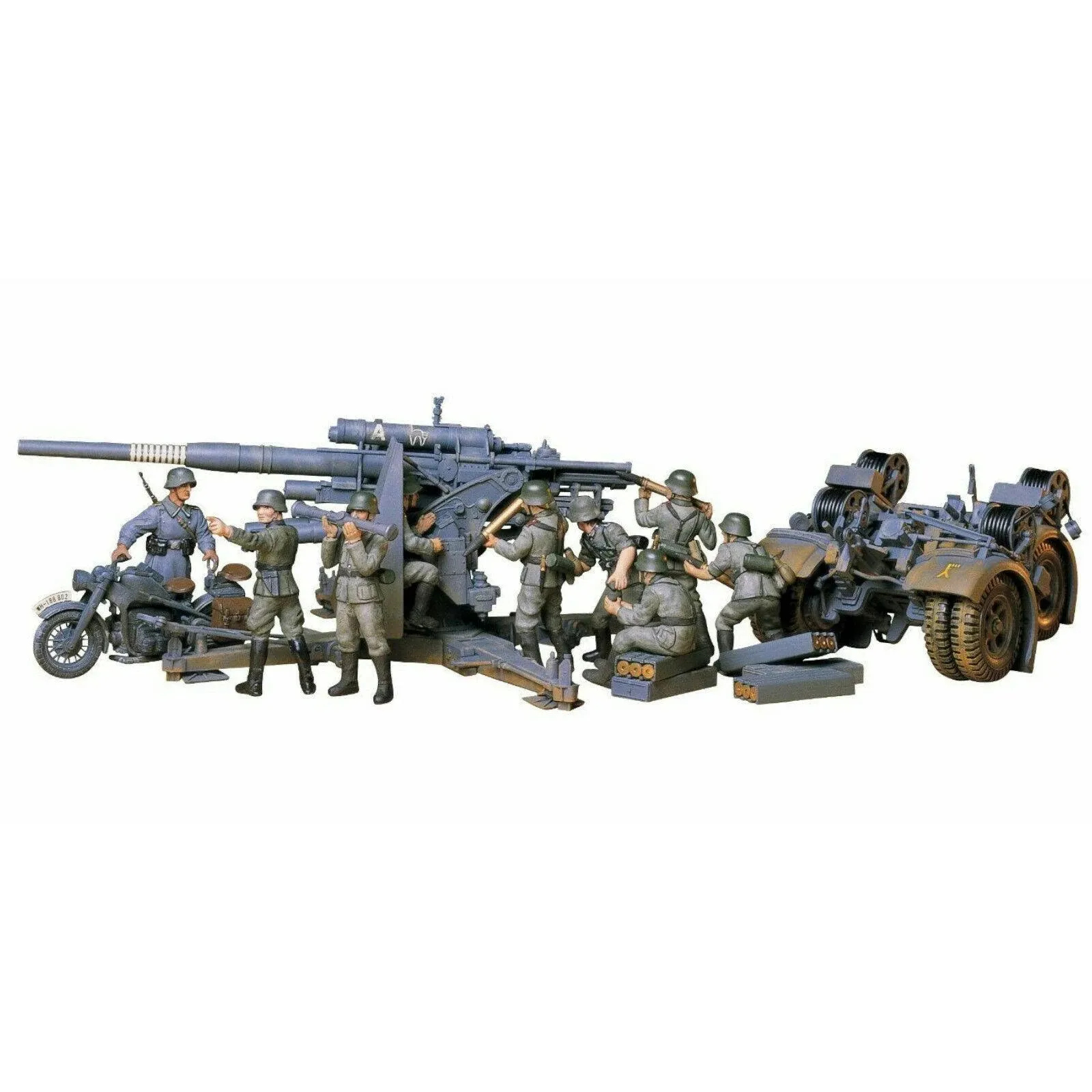 Tamiya Models German 88mm Gun Flak 36.37 Model Kit