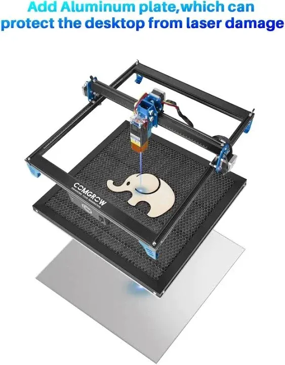 Comgrow Honeycomb Laser Bed 400mm x 400mm with Aluminum Plate