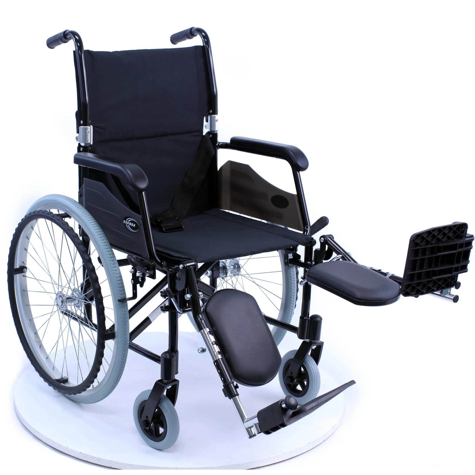 Karman 24 pounds LT-980 Ultra Lightweight Wheelchair Black