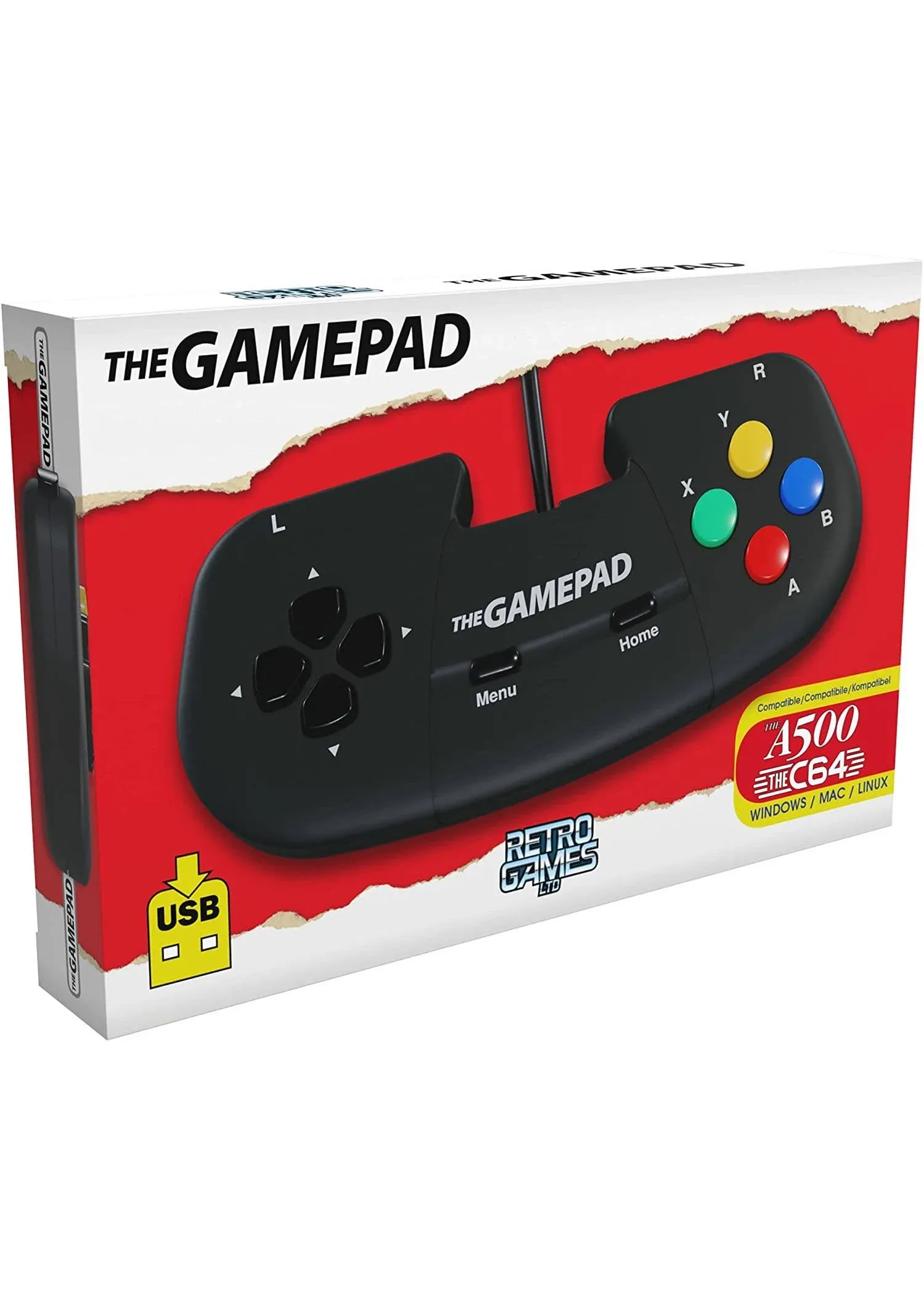 Retro Games The Gamepad for PC | A500 Mini