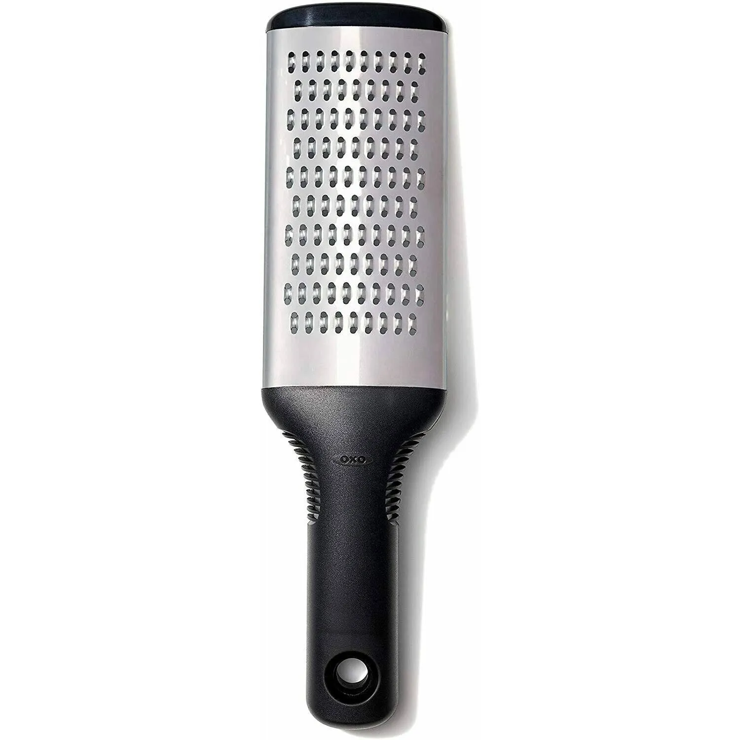 OXO 11283000 Good Grips 9 1/2&quot; Stainless Steel Fine Handheld Grater with Non-Slip Handle