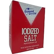 Diamond Crystal Table Iodized Salt, 4 Pound