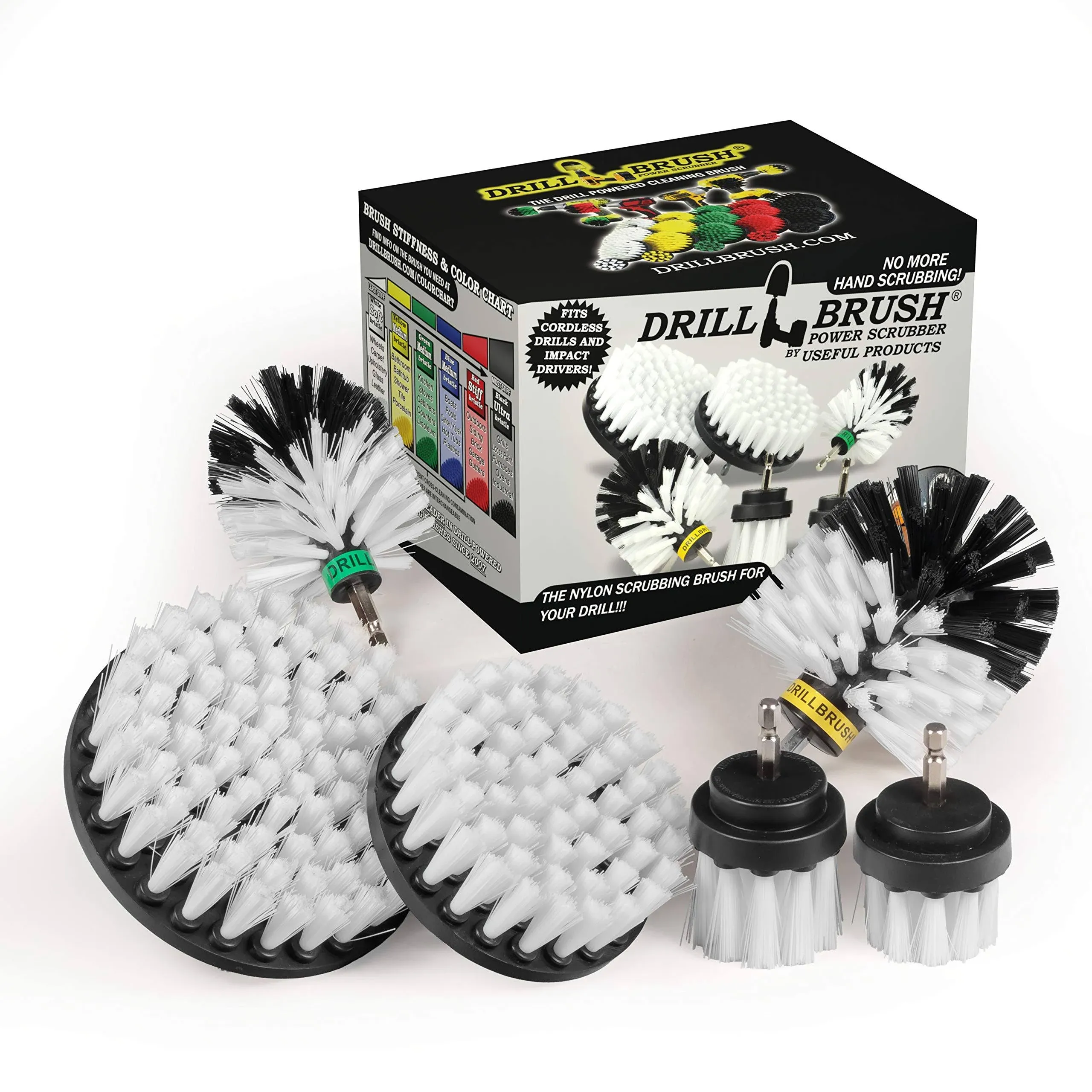 Useful Products Drill Brush Ultimate Car Wash Kit