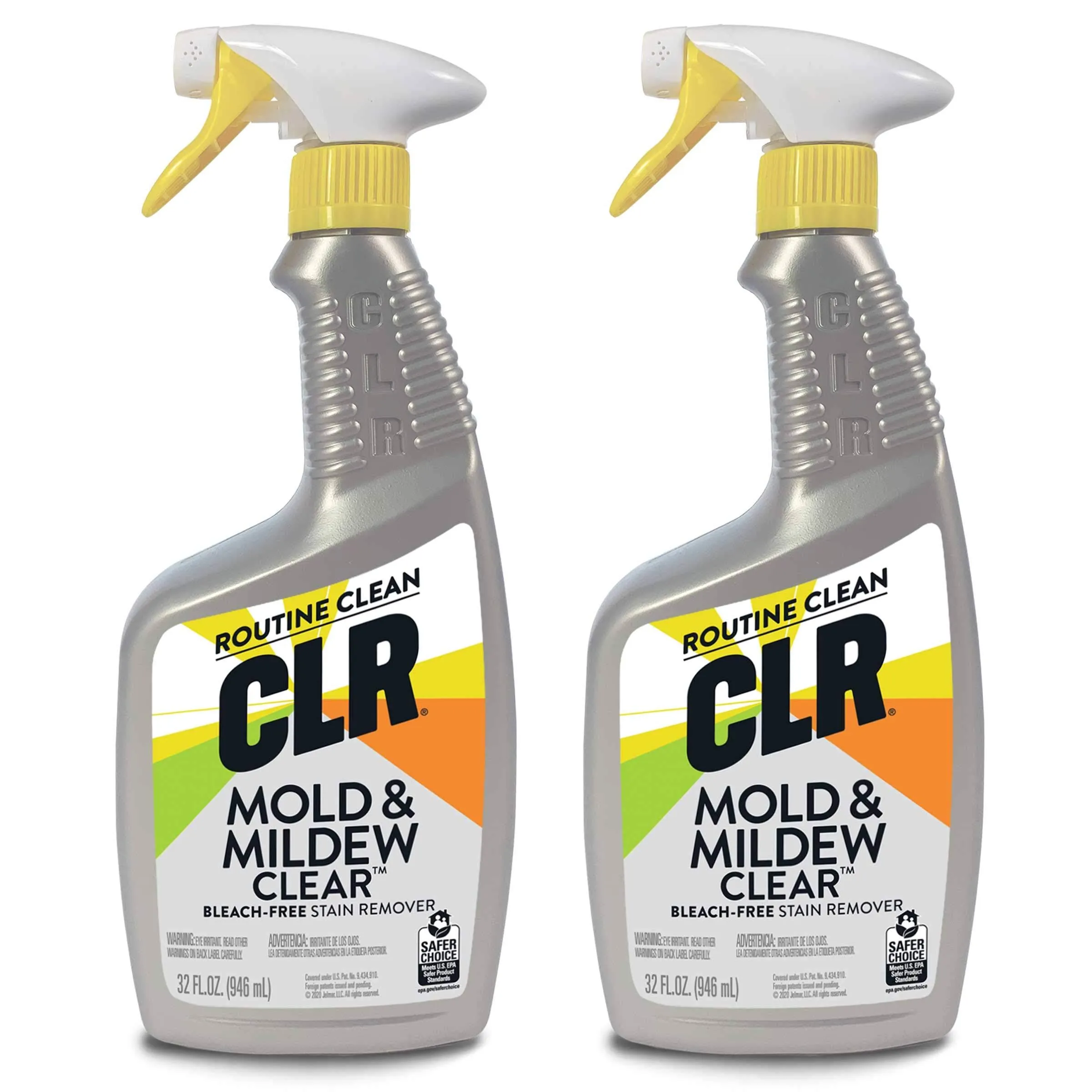 CLR Mold & Mildew Clear, Bleach-Free Stain Remover Spray | Works on Fabric, Wood ...