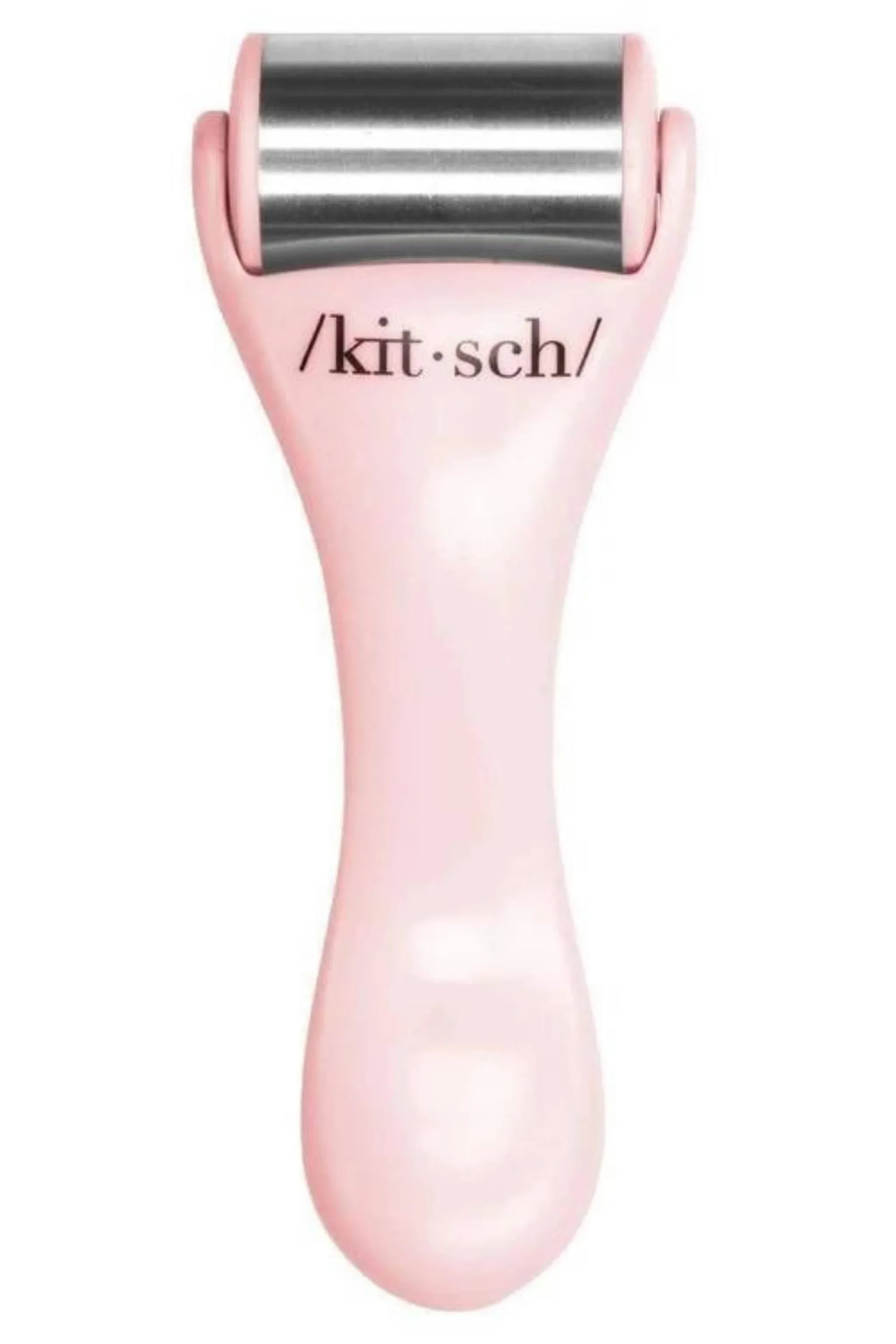 Kitsch Ice Roller for Face - Stainless Steel Ice Face Roller Skin Care | Face Ice Roller for Skin Irritation | Ice Facial Roller for Sensitive Skin | Ice Roller for Face & Eye Puffiness Relief (Pink)