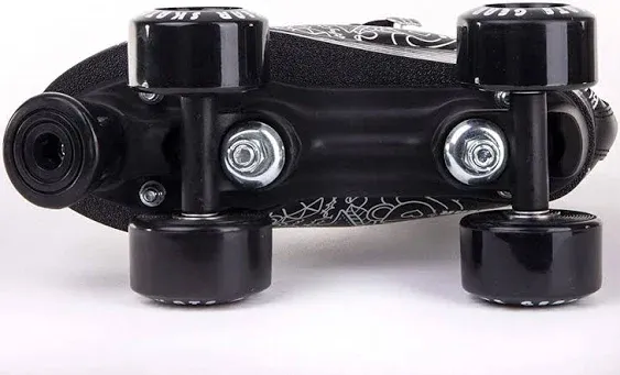 Retro Quad Design Roller Skates