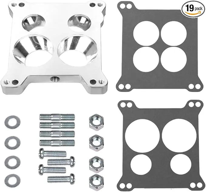 Edelbrock Sq Bore to Q-Jet Adapter