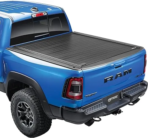 RetraxPRO MX Retractable Truck Bed Tonneau Cover | 80244 | Fits 2019 - 2023 Dodge Ram 1500 w/ RamBox, Fits w/ and w/o Multi-Function (Split) Tailgate 5' 7" Bed (67.4")