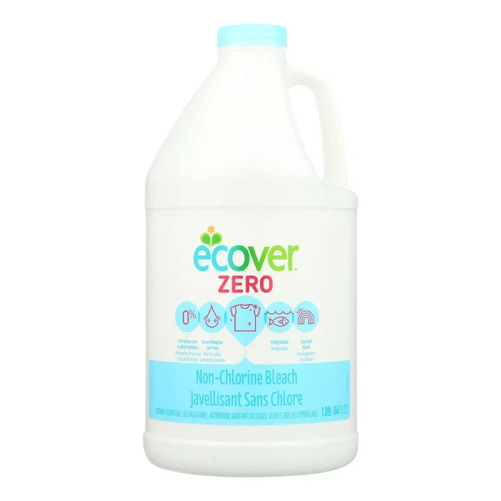 Ecover Zero Non Chlorine Laundry Bleach, 64 Ounce (Pack 6)