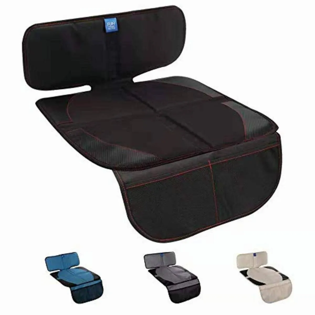 Funbliss Car Seat Protector for Child Car Seat - Auto Seat Cover Mat for Under &amp;