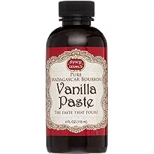 Spicy World Madagascar Bourbon Pure Vanilla Paste 4 Oz - The Paste That Pours!