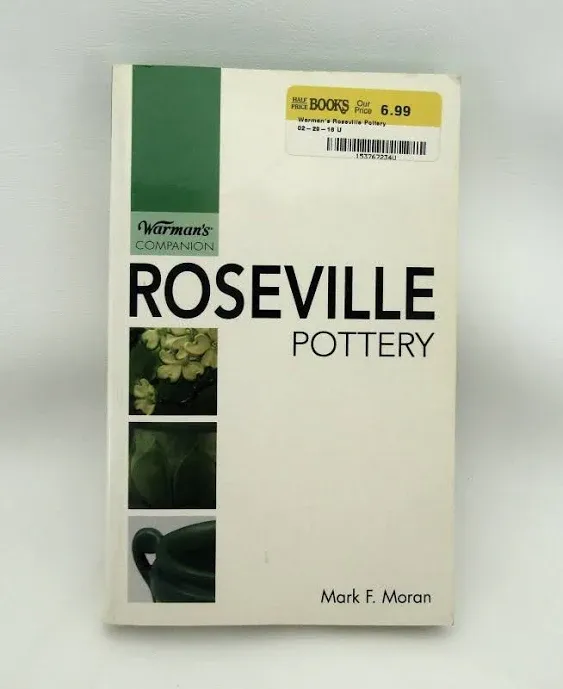 3 Collectors Encyclopedia of Roseville Pottery Value Price Guide Books 