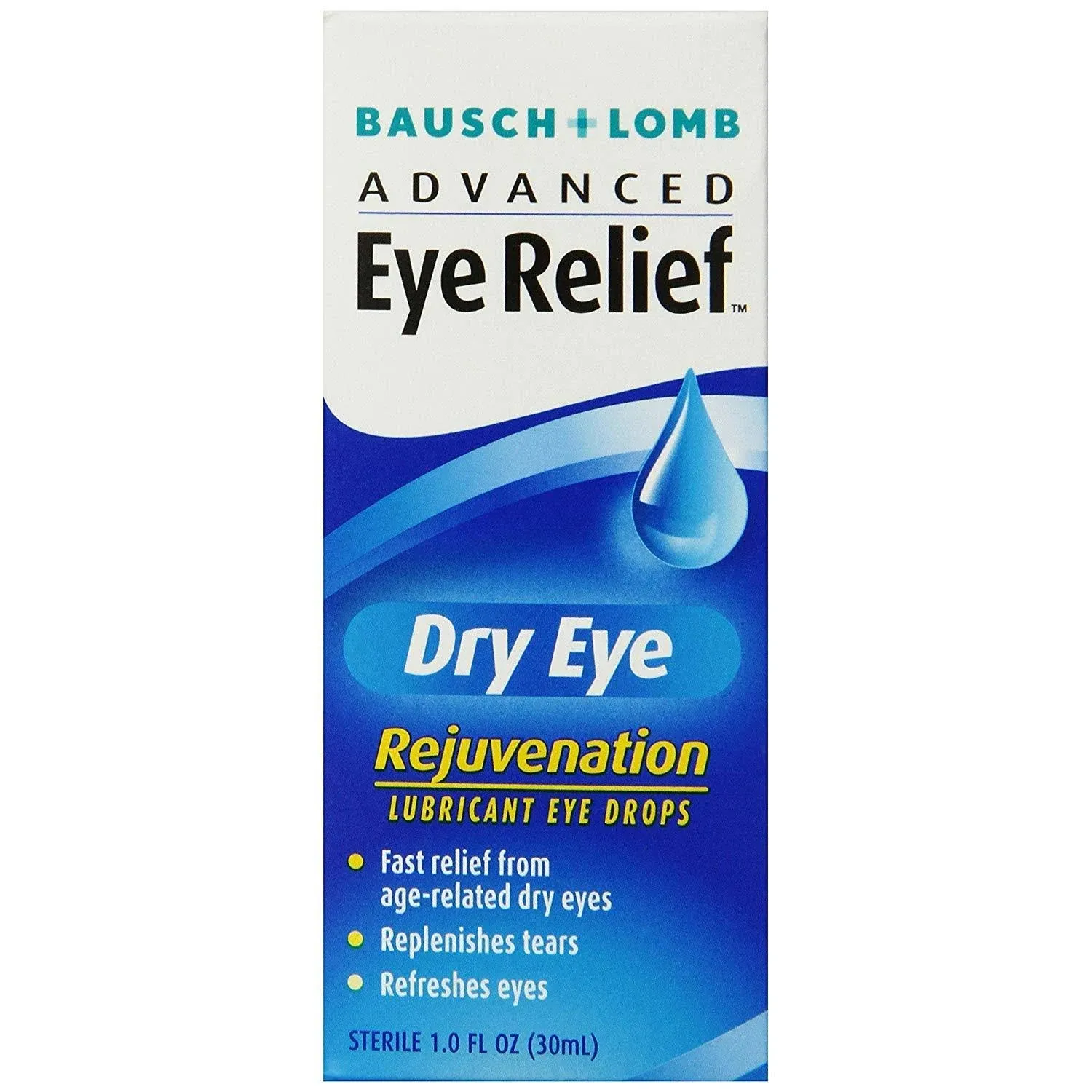 Bausch + Lomb Advanced Eye Relief Dry Eye Rejuvenation Drops - 1 fl oz bottle