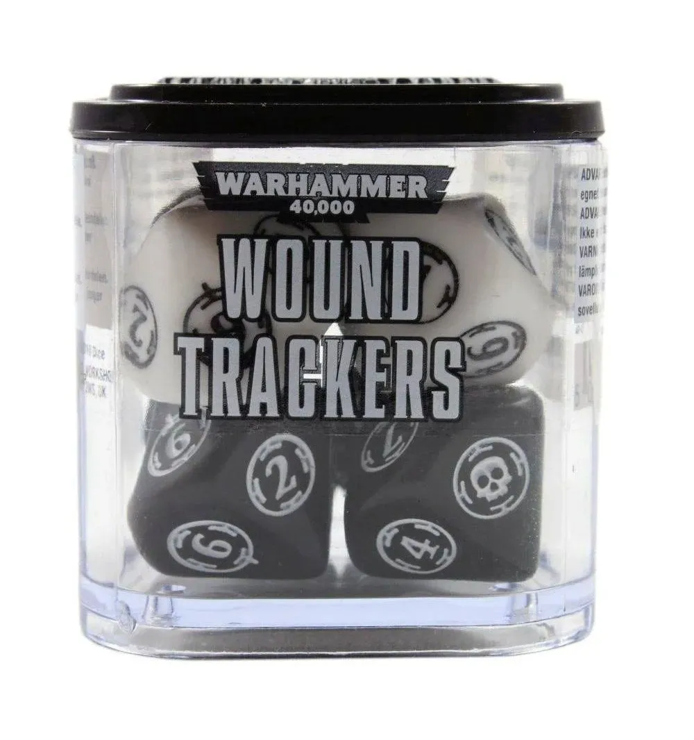 ames Workshop Wound Trackers Warhammer 40,000 (Colors May Vary)