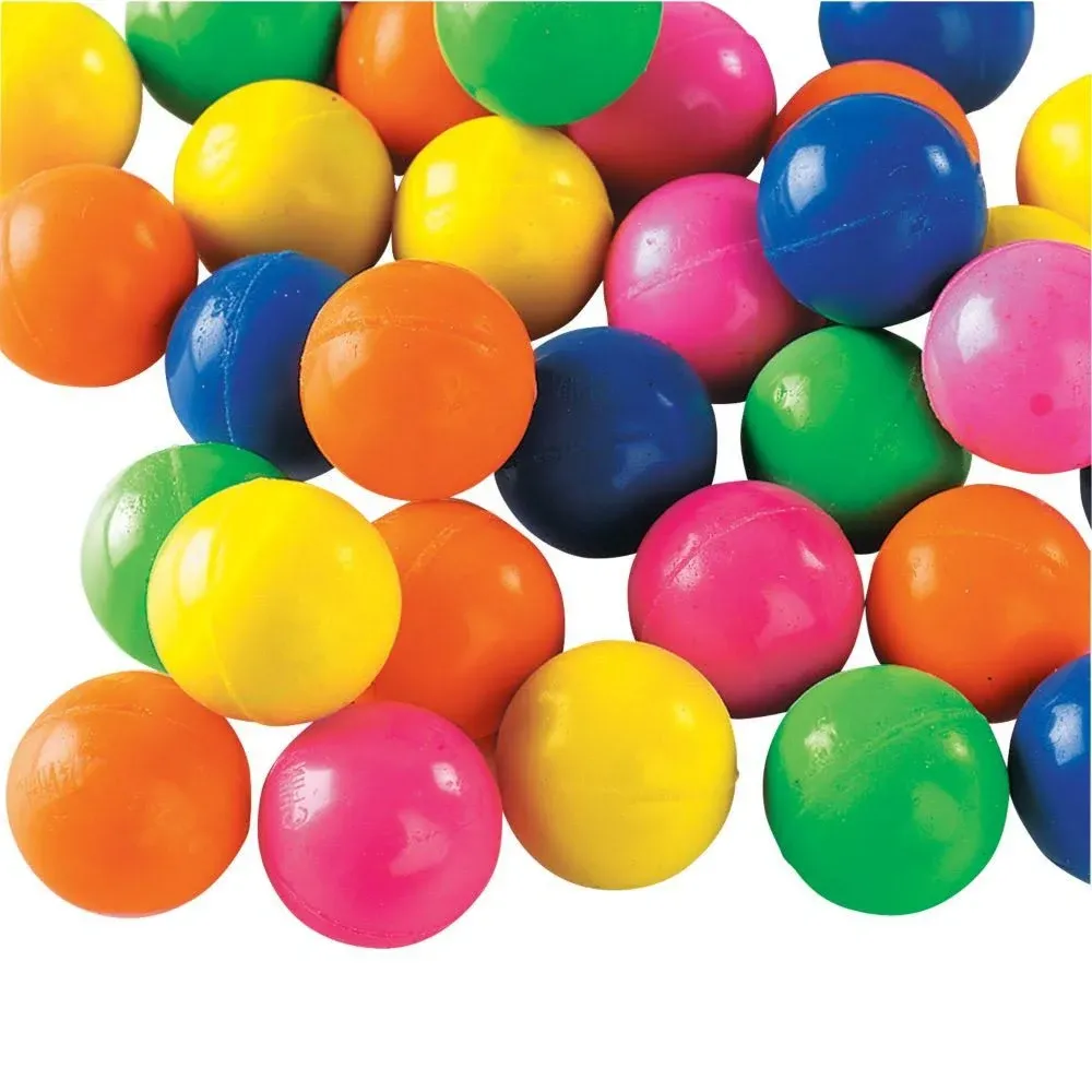 200 Pieces Mini Bouncy Balls Bulk Small Bouncing Balls Assorted Color Neon Cloud Rubber Bouncy Balls for Birthday Present School Classroom Rewards Carnival Prizes Outdoor Activities Bags Fillers