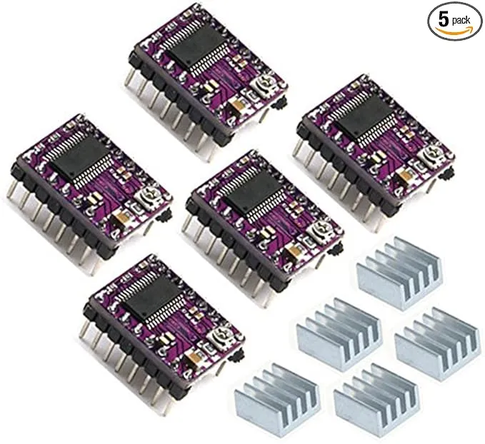 HiLetgo 5pcs DRV8825 Stepper Motor Driver Module for 3D Printer RepRap 4 RAMPS1.