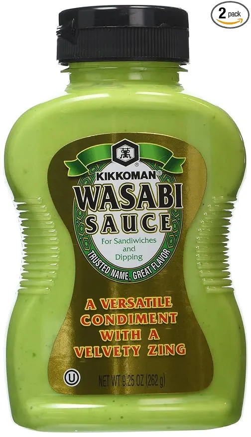 Kikkoman, Wasabi Sauce, 9.25oz Bottle (Pack of 2)