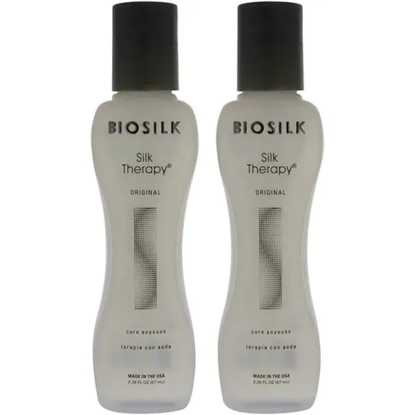 BioSilk 2.26 oz Silk Therapy Original Treatment for Unisex, Pack of 2