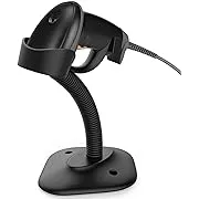 Esup Barcode Scanner with Stand USB Barcode Scanner Wired Handheld Laser Barcode Reader with Adjustable Stand (USB Barcode Scanner with Stand)