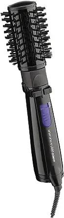 INFINITIPRO BY CONAIR Spin Air Rotating Styler/Hot Air Brush, 2-inch, Black